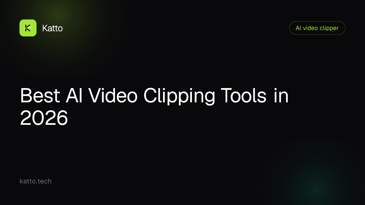 Best AI Video Clipping Tools in 2026