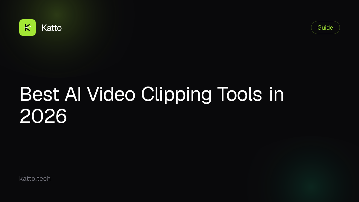 Best AI Video Clipping Tools in 2026