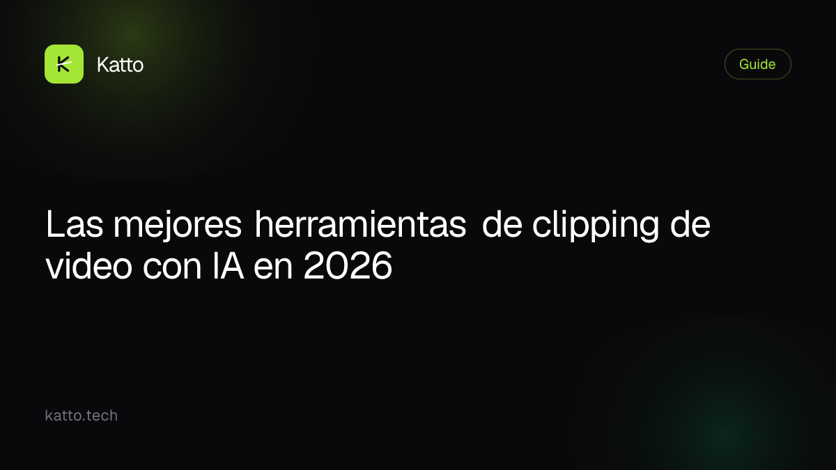 Las mejores herramientas de clipping de video con IA en 2026