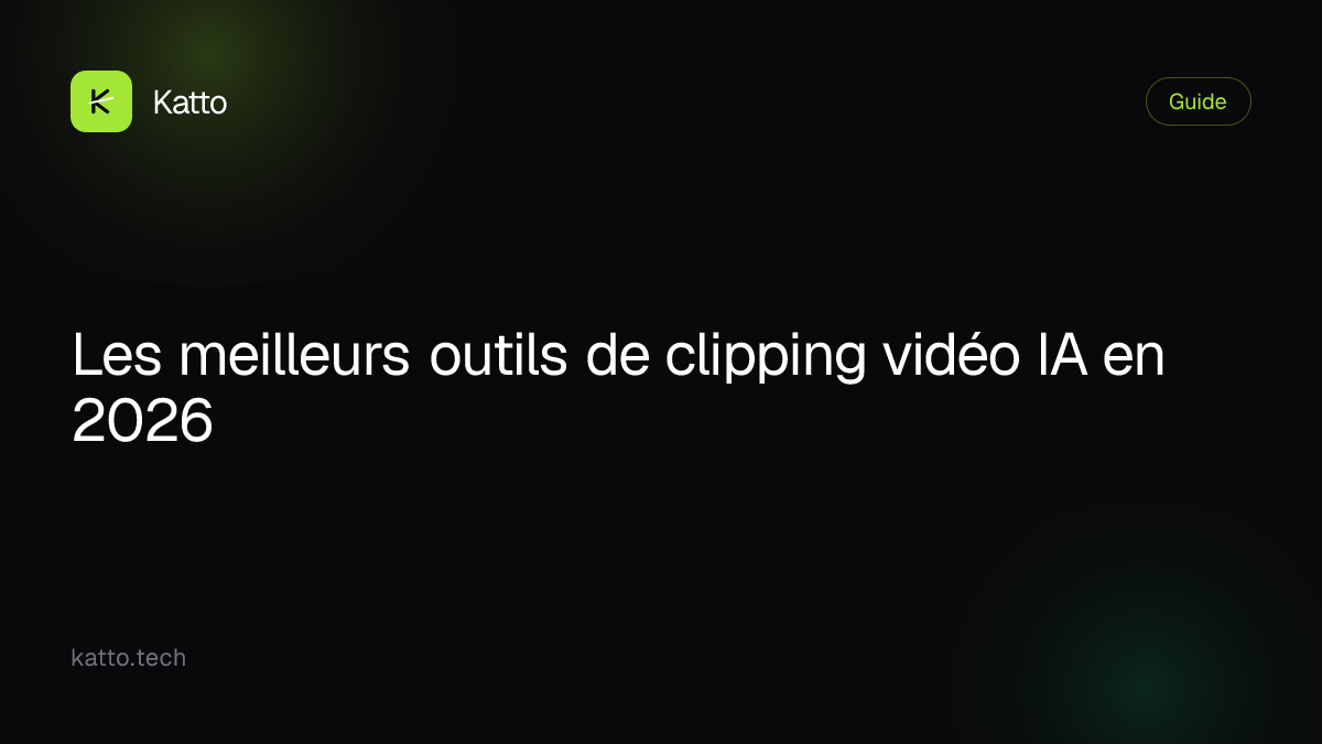Les meilleurs outils de clipping vidéo IA en 2026