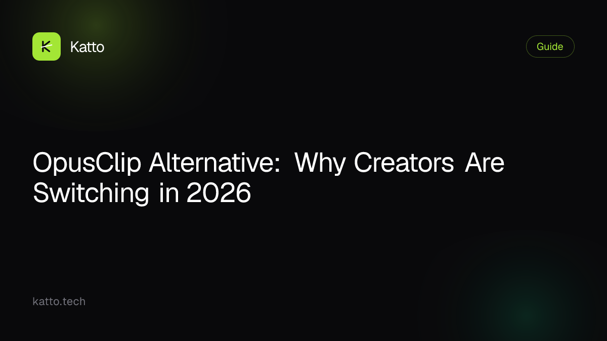 OpusClip Alternative: Why Creators Are Switching in 2026